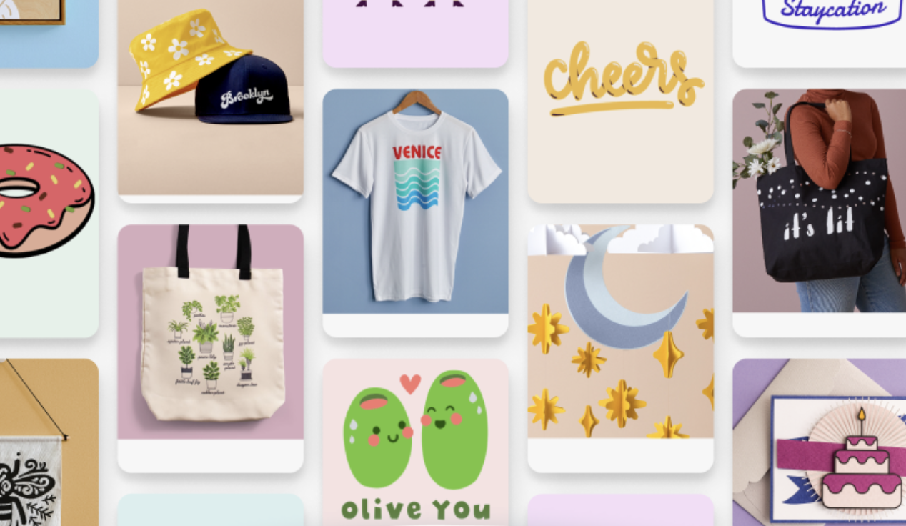 Screenshot of Cricut Access projects in Cricut Design Space, showcasing a variety of designs and ready-to-make crafts.