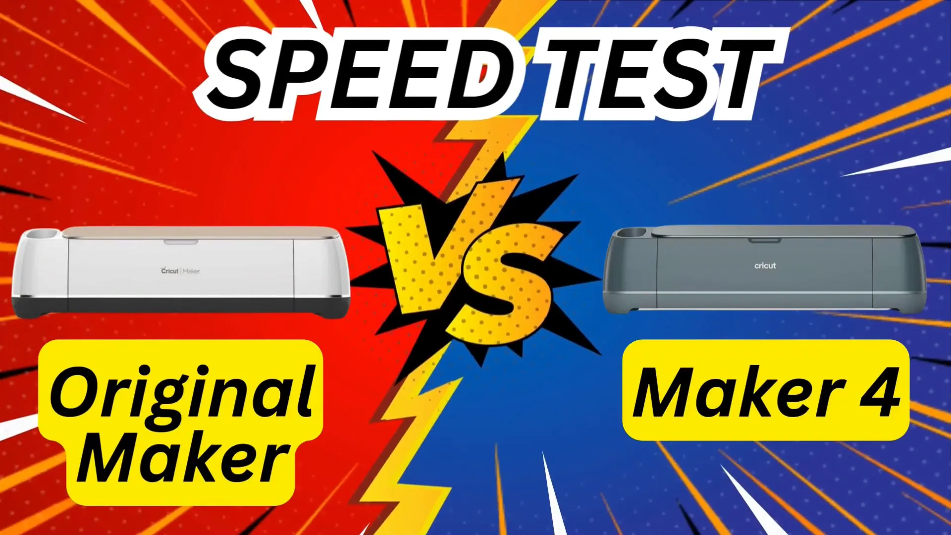 Cricut Maker 4 machine on table ready to unbox