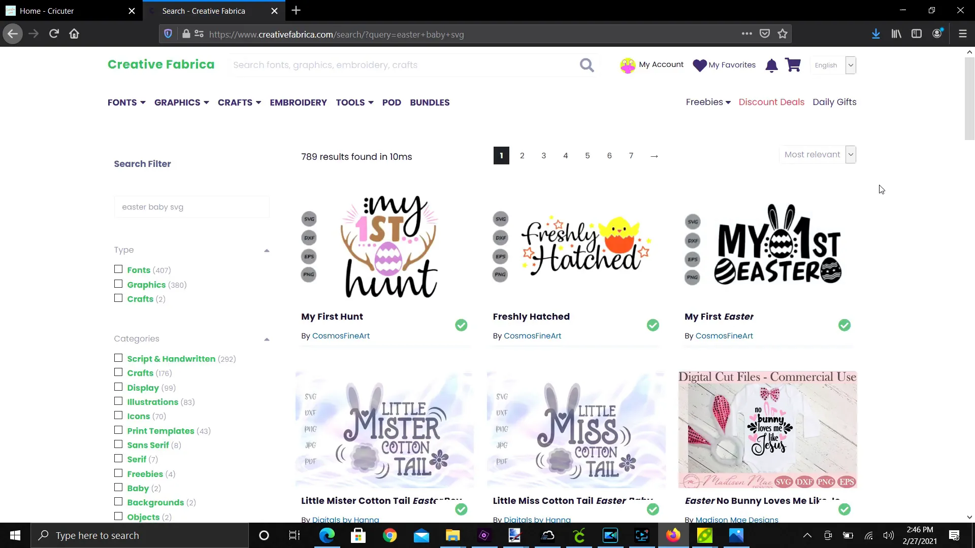 How To Make Your Cricut Products Look Irresistible 3 Creative Fabrica search results for Easter baby SVG designs
