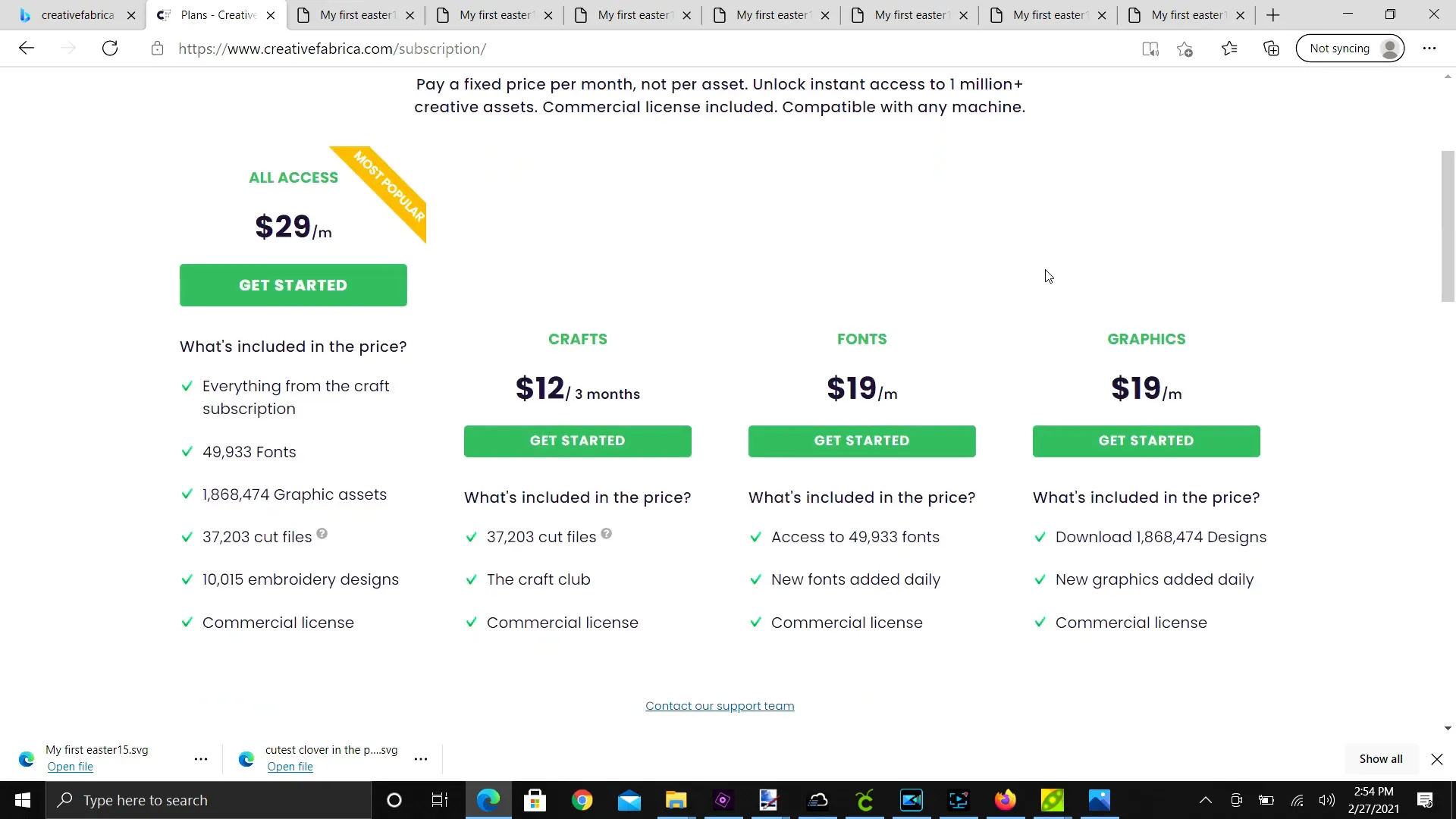 How To Make Your Cricut Products Look Irresistible 7 Creative Fabrica subscription options and benefits